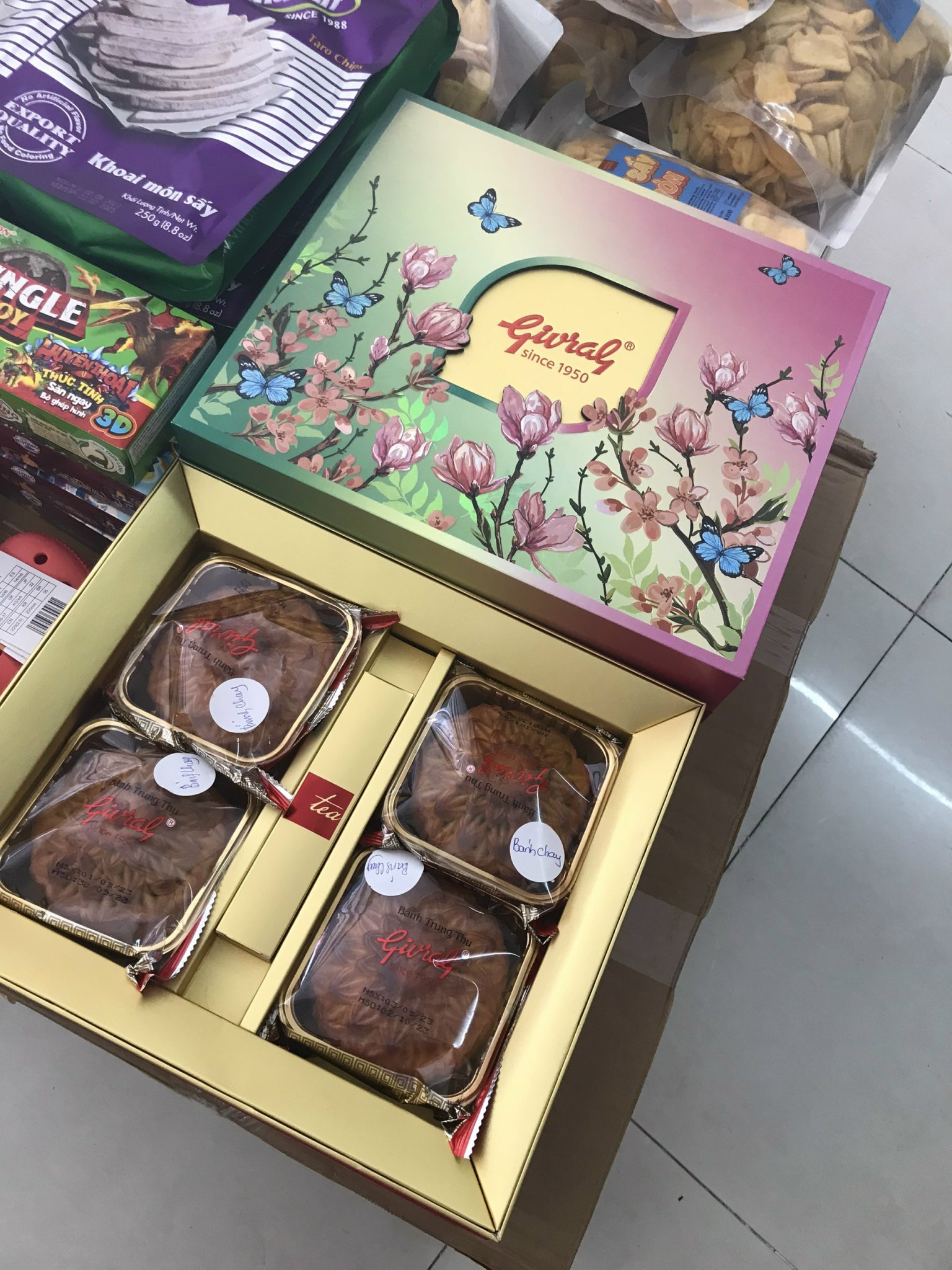 gửi bánh trung thu đi mỹ
