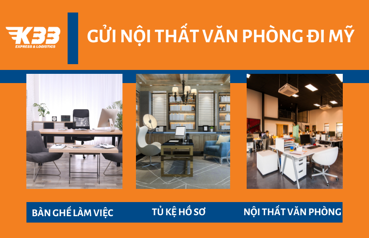 gửi nội thất đi mỹ