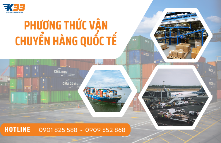 các hình thức gửi hàng đi nước ngoài phổ biến hiện nay