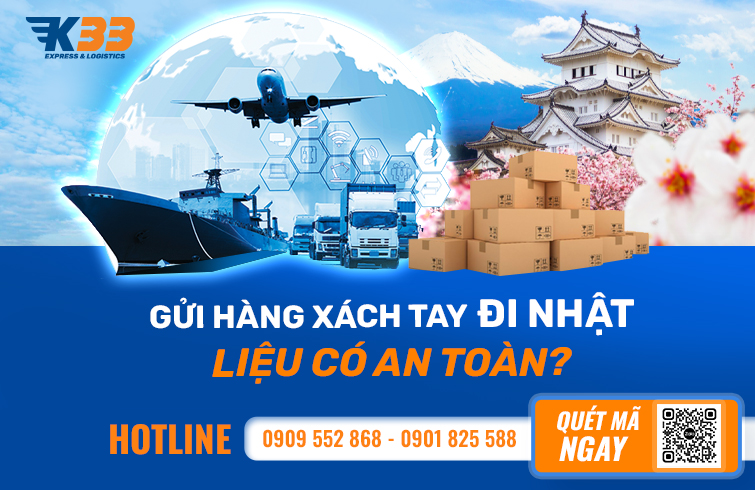 gửi hàng xách tay đi Nhật