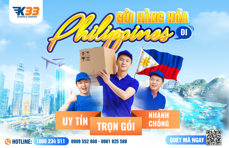 dịch vụ gửi hàng hóa đi philippines trọn gói