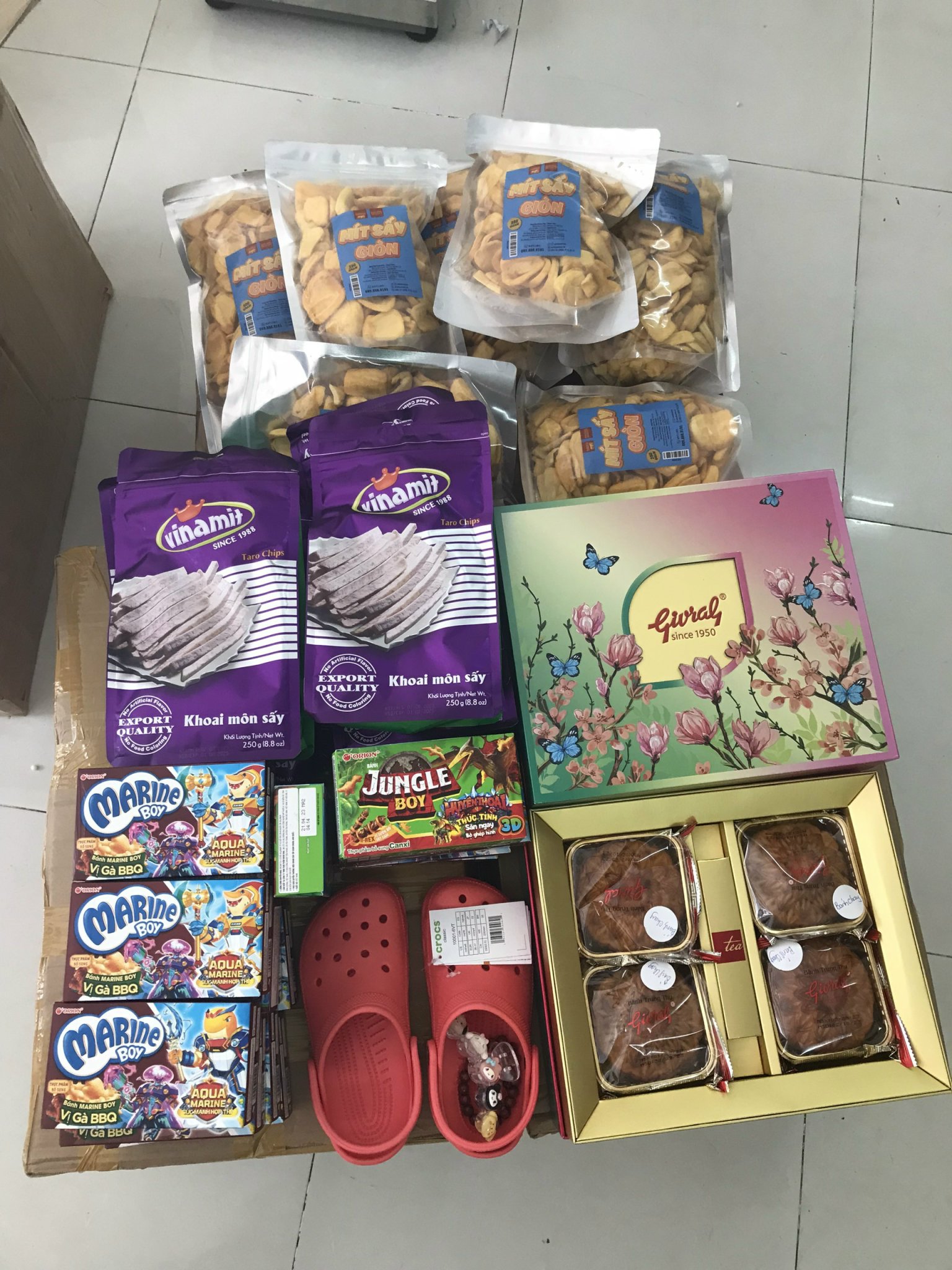 gửi bánh trung thu đi châu Âu