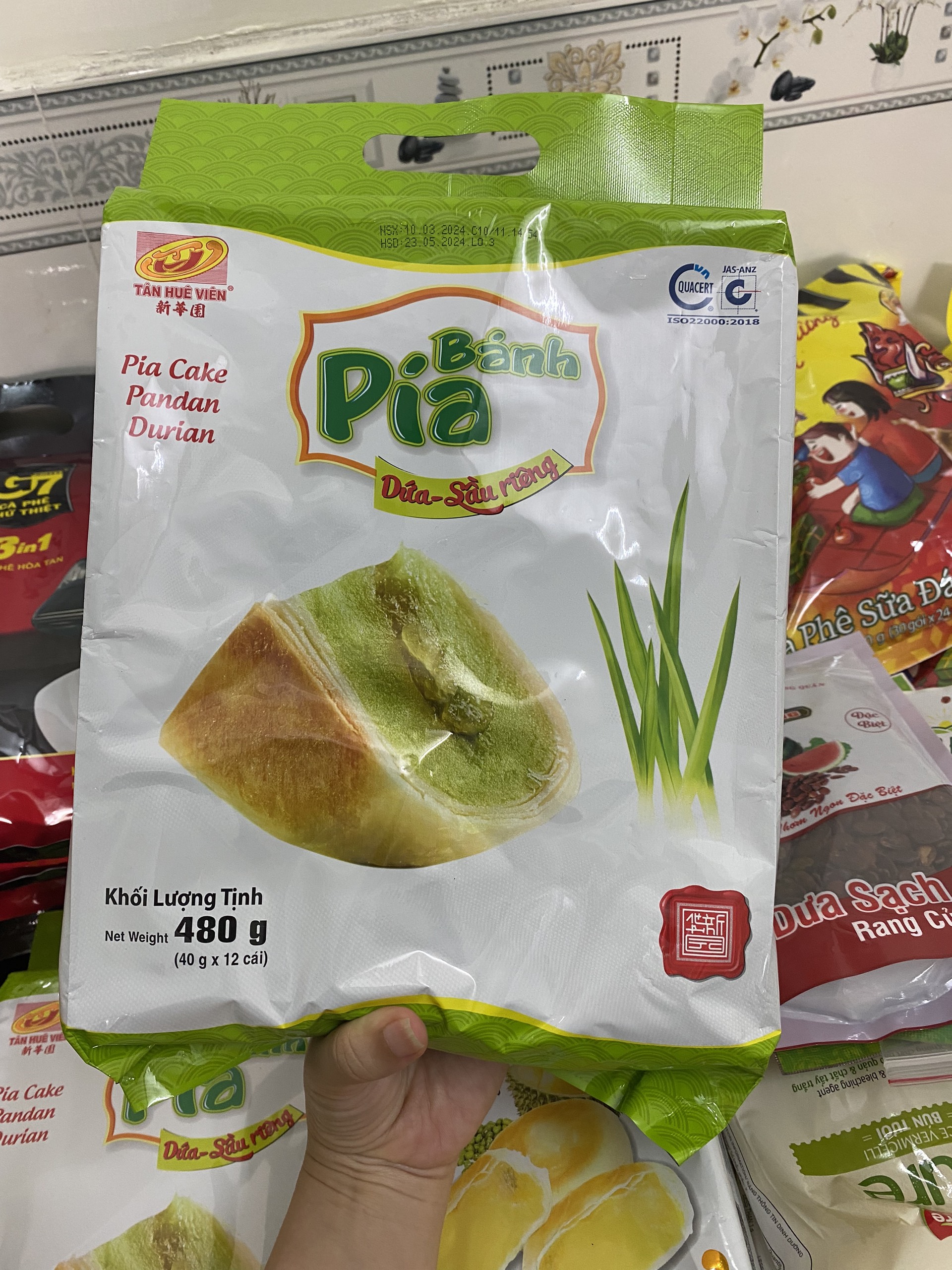 gửi bánh trung thu đi châu Âu