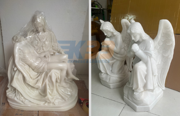 gửi tượng đi mỹ