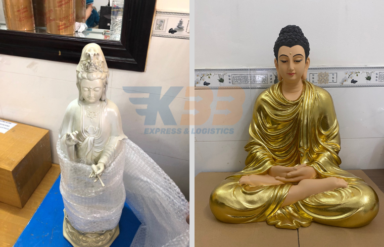 gửi tượng đi mỹ