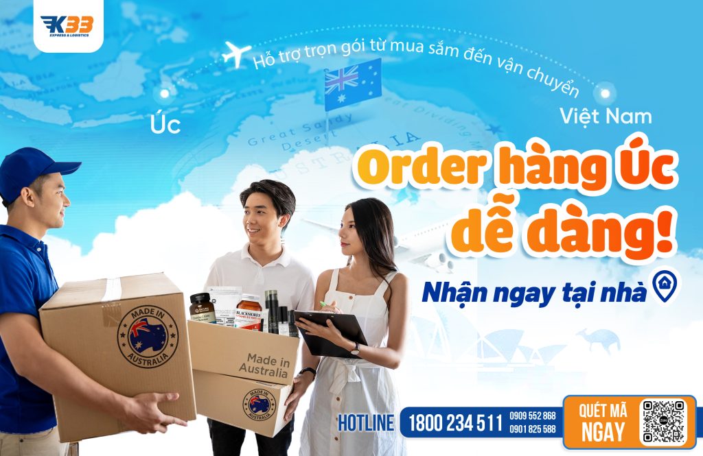 Dịch vụ order hàng Úc